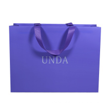 Customized Recycled Promotion Gift Carried Packaging Paper Shopping Bag